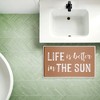 Stupell Industries Sunny Beach Day Seat Printed Plush Bathroom Floor Mat, design by Jeff Pica - 3 of 4