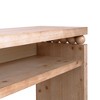Sapphtopaz TV Stands Wooden Console Table with Beaded Decoration Entryway Table with Open Storage Shelf for Living Room, Hallway, Bedroom - 3 of 4