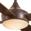 52" Minka Aire Modern Outdoor Ceiling Fan with LED Light Remote Control Oil Rubbed Bronze Wet Rated for Patio Exterior Porch Barn - 3 of 4