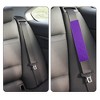 Unique Bargains Car Seat Belt Covers 1 Pair - 3 of 4