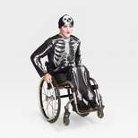Adult Adaptive Skeleton Halloween Costume Jumpsuit with Mask - Hyde & EEK! Boutique™