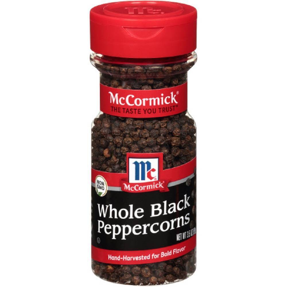 UPC 052100071282 product image for McCormick Whole Black Peppercorn - 3.5oz | upcitemdb.com