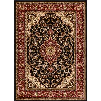 Noble Medallion Persian Floral Oriental Formal Traditional Area Rug