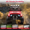 12V Kids Ride on Car with Remote Control, Electric Vehicle with LED Lights, Music, Bluetooth, MP3, 3 Speeds, Spring Suspension - 4 of 4