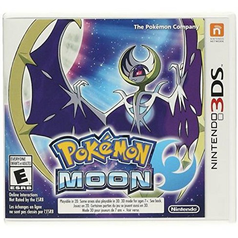 Pokemon Moon Bonus Lunala Figure 3ds Target