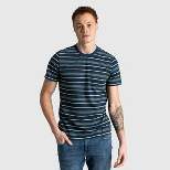 United By Blue Men's Striped Organic T-Shirt