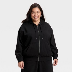 Women's Full Zip Hoodie Pullover Sweatshirt - Universal Thread™ - 1 of 3