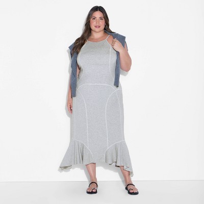 Women's Knit Maxi A-Line Dress - Wild Fable™