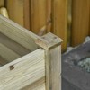 Okak Raised Garden Bed with 8 Pockets & Shelf, Wooden Elevated Outdoor Planter Box with Legs for Herbs/Vegetables/Flowers - 4 of 4