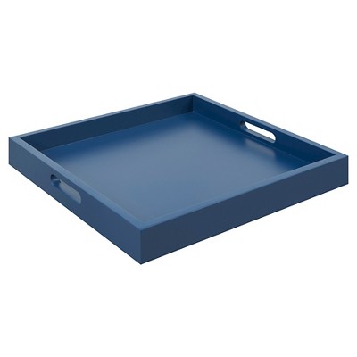 Palm Beach Tray Blue - Breighton Home : Target