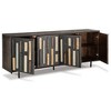 Franchester Accent Cabinet Metallic/Gray/Brown - Signature Design by Ashley - 3 of 4