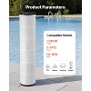 VEVOR Pool Filter Cartridge, 4x 130 Sq. Ft, Spa Hot Tub Filter Cartridge Replacement, Compatible with Pentair CCP520, R173578,  PCC130, White - 3 of 4