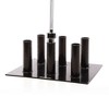 Power Systems Olympic Barbell Holder – Vertical Storage Rack for 6 Weightlifting Bars - 2 of 3