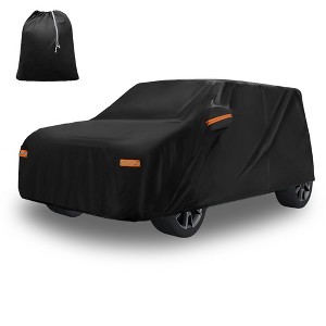 Unique Bargains Waterproof 210D-PU Oxford Car Cover - 1 of 4