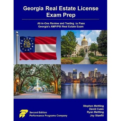 Georgia Real Estate License Exam Prep - by  David Cusic & Ryan Mettling & Joy Stanfill (Paperback)