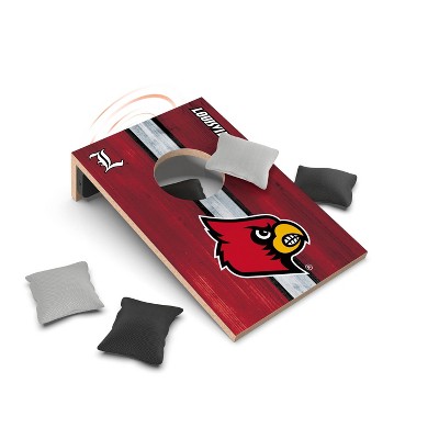 NCAA Louisville Cardinals Table Top Cornhole Bluetooth Speaker