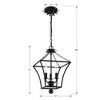 Crystorama Lighting Broche 3 - Light Chandelier in  Antique Gold - 4 of 4