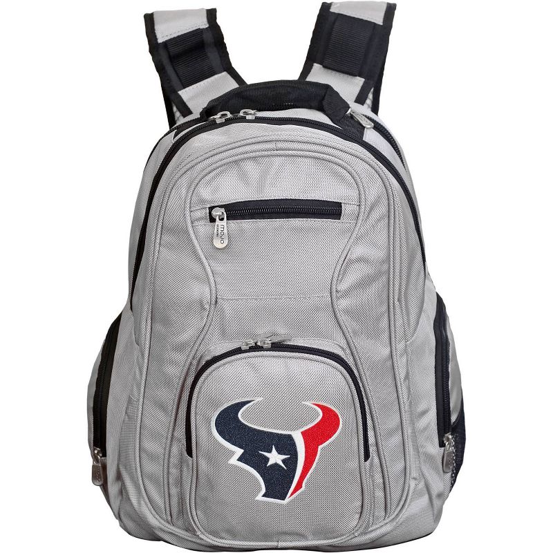 NFL Houston Texans Premium 19&#34; Laptop Backpack - Gray, 1 of 2