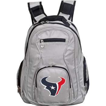 NFL Houston Texans Premium 19" Laptop Backpack - Gray