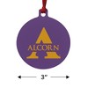 Alcorn Primary Logo Aluminum Holiday Christmas Tree Ornament - image 3 of 4