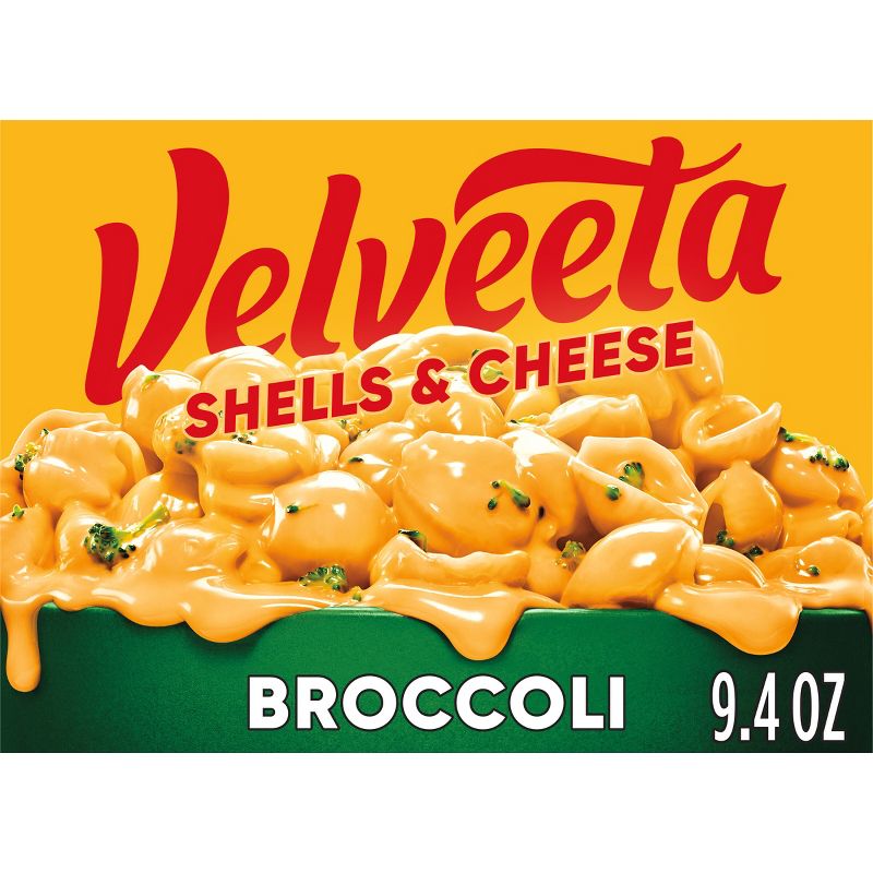 Velveeta Shells &#38; Cheese Broccoli Mac and Cheese Dinner  - 9.4oz, 1 of 11