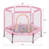 HFYee Kids Trampoline with Safety Options Indoor & Outdoor Bounce Fun for Children Multiple Sizes & Accessories - 2 of 4