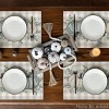 Aoibox Pumpkins Eucalyptus Leaves Fall Placemats Set of 4, Autumn Thanksgiving Harvest Vintage Table Mat for Party Dining Decoration - 3 of 4