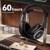 VEATOOL Hybrid Active Noise Cancelling Headphones,Wireless Over Ear Bluetooth Headphones, 60H Playtime,Foldable Design BT 6.0,Hi-Res Audio, Deep Bass - 4 of 4