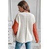Women's Blocks Of Fall Knit Sweaters - Shiying Fashion - 2 of 3
