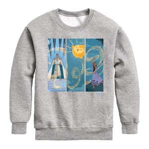 Boys' - Disney - Character Panels Graphic Long Sleeve Fleece Sweatshirt - 1 of 4