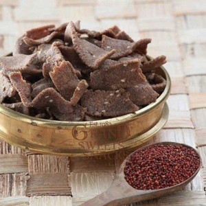 Grand Sweets and Snacks  Ragi Ribbon Pakoda 250 Gms , Pack of 2 - 1 of 4