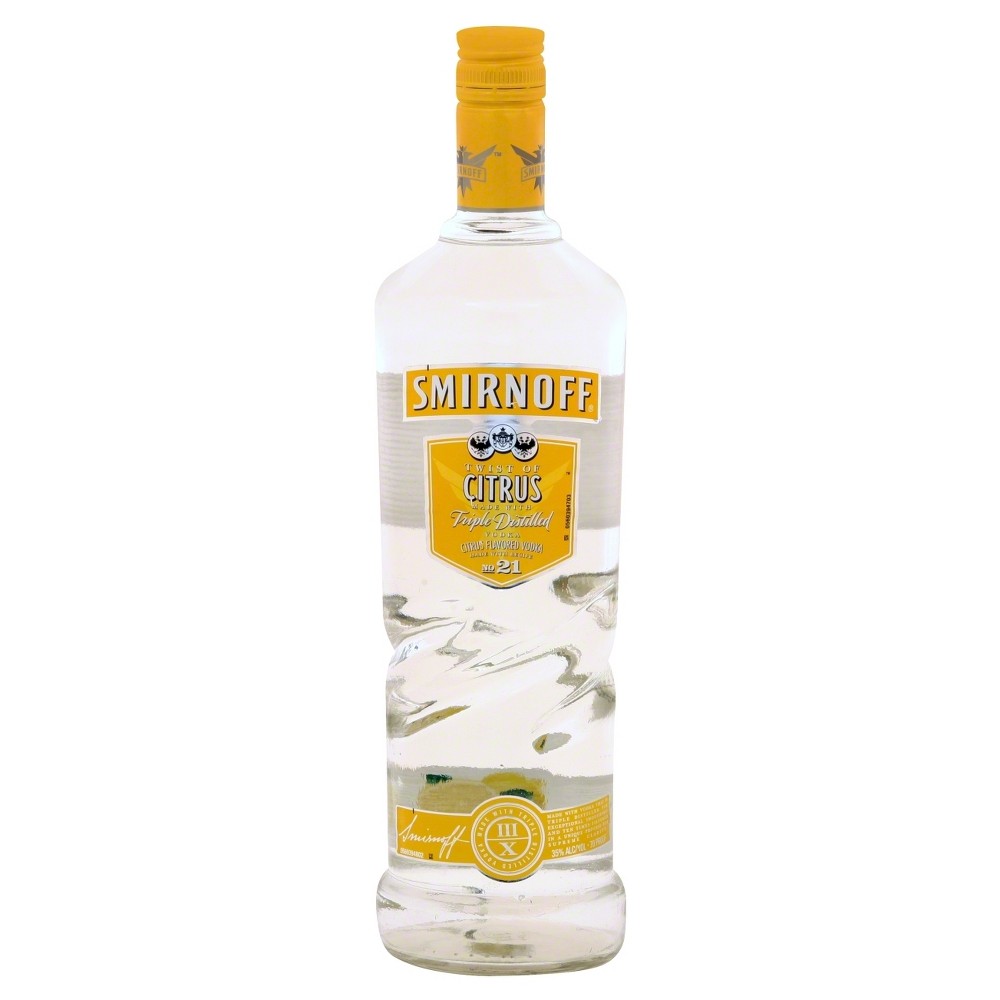 UPC 082000003922 product image for Smirnoff Citrus Vodka - 1L Bottle | upcitemdb.com