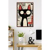 Trends International Andreas Magnusson - Surprised Cat Framed Wall Poster Prints - 2 of 4