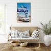 Amanti Art Blue Swallow Motel by Bethany Young Canvas Wall Art Print Framed - 4 of 4
