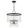 Livex Lighting Elizabeth 4 - Light Pendant in  Black - 3 of 4