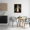 Stupell Industries Glam Fashion Champagne Bottle Splash Floating Frame Canvas Art, Gold, 25" x 31" - 3 of 4