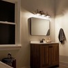 Kichler Lighting Clyde 3 - Light Vanity in  Black - 3 of 3