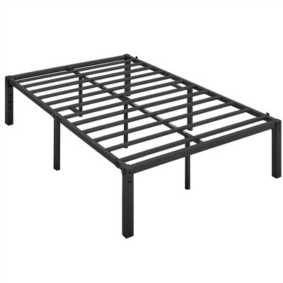 Image of Yaheetech Metal Platform Bed Frame with Heavy Duty Steel Slat Support, Full