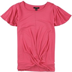 Alfani Womens Twist-Front Pullover Blouse - 1 of 1