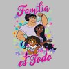 Men's Encanto Mirabel, Luisa and Isabela Familia es Todo T-Shirt - image 2 of 4