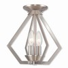 Livex Lighting Prism 2 - Light Chandelier in  Brushed Nickel - image 2 of 2