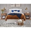 AFI Furnishings Warren Platform Bed F with Foot Drawer WH - 4 of 4