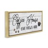Stupell Industries Coffee House Love Brews Here, 31" x 14" - 3 of 4