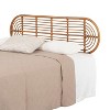 HomeStock Rattan Wall-Mounted Headboard Retro Natural - 2 of 4