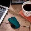 Verbatim USB-C™ Wireless Blue LED Mouse - Teal - Blue LED/Optical - Wireless - Radio Frequency - 2.40 GHz - Teal - USB Type C - 1600 dpi - 2 of 4