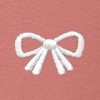 Dalix Womens Bow Lightweight High Waisted Tee - 2 of 4