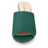 Allegra K Women's Slip-on Block Heel Slide Sandals - 2 of 4