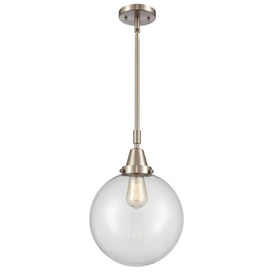 Beacon - 1 Light Stem Hung Mini Pendant In Industrial Style-14.13 Inches Tall and 10 Inches Wide
