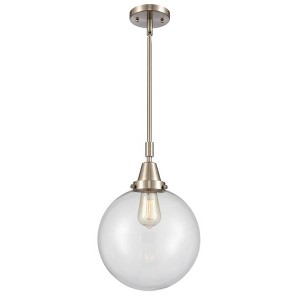 Beacon - 1 Light Stem Hung Mini Pendant In Industrial Style-14.13 Inches Tall and 10 Inches Wide - 1 of 1