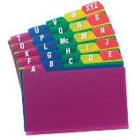 Oxford Index Card Guides, 4 x 6 Inches, Assorted Colors, set of 25